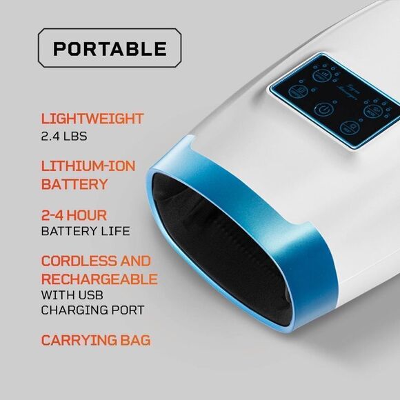 Lifepro Legra Hand Massager - for Arthritis & Carpal Tunnel Relief • White • NIB - Picture 3 of 13